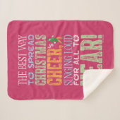 Buddy the Elf | Weihnachts-Chef-Angebot Sherpadecke (Vorderseite (Horizontal))