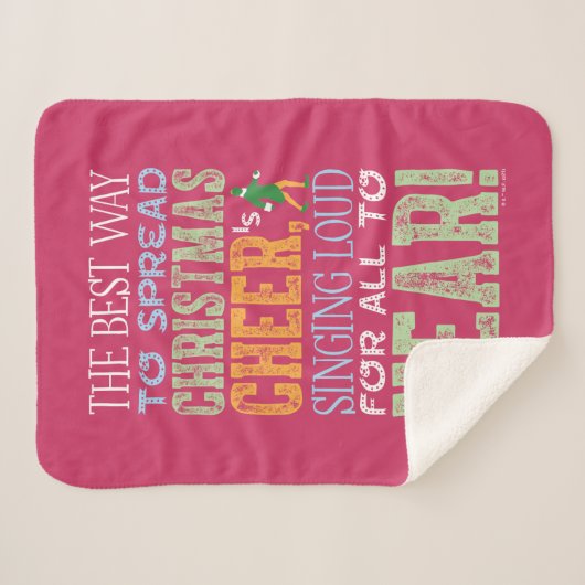 Buddy the Elf | Weihnachts-Chef-Angebot Sherpadecke (Vorderseite (Horizontal))