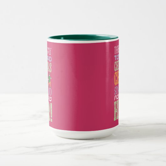 Buddy the Elf | Weihnachts-Chef-Angebot Tasse (Zentrum)