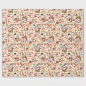 Buddy the Elf | Weihnachts-Chef-Muster Geschenkpapier (Flach)