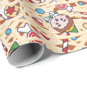 Buddy the Elf | Weihnachts-Chef-Muster Geschenkpapier (Rolleneckpunkt)