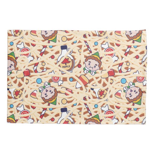 Buddy the Elf | Weihnachts-Chef-Muster Kissenbezug (Rückseite)