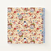 Buddy the Elf | Weihnachts-Chef-Muster Notizblock (Rückseite)