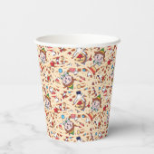 Buddy the Elf | Weihnachts-Chef-Muster Pappbecher (Rückseite)