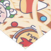 Buddy the Elf | Weihnachts-Chef-Muster Tischdecke (Schrägansicht)