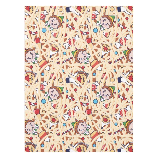 Buddy the Elf | Weihnachts-Chef-Muster Tischdecke (Vorderseite)