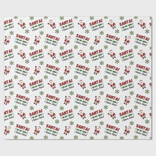 Buddy the Elf Wrapping Paper Geschenkpapier (Flach)
