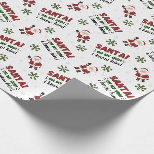 Buddy the Elf Wrapping Paper Geschenkpapier (Ecke)