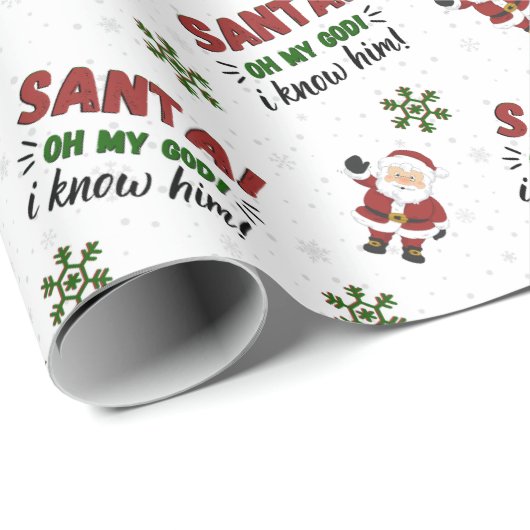 Buddy the Elf Wrapping Paper Geschenkpapier (Rolleneckpunkt)