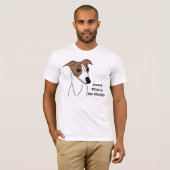 Buddy the Whippet T-Shirt (Vorne ganz)