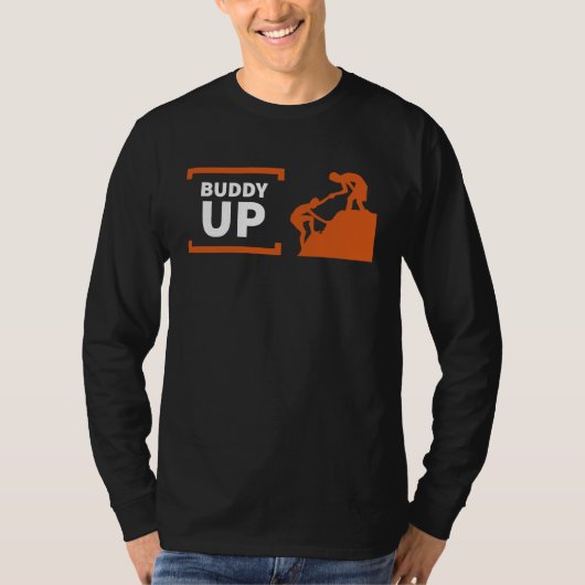Buddy Up Hiking Climbing T-Shirt (Vorderseite)