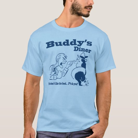 Buddys Diner T-Shirt (Vorderseite)