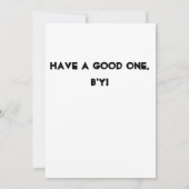 Buddy's Puffin Birthday Card Karte (Rückseite)