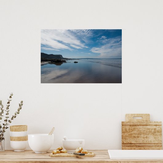 Bude Beach Cornwall Poster (Küche)