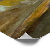 Bude Cornwall Küstenlandschaft Poster (Ecke)