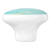 Budelli Türkisches Meer Keramikknauf (Seitenansicht)