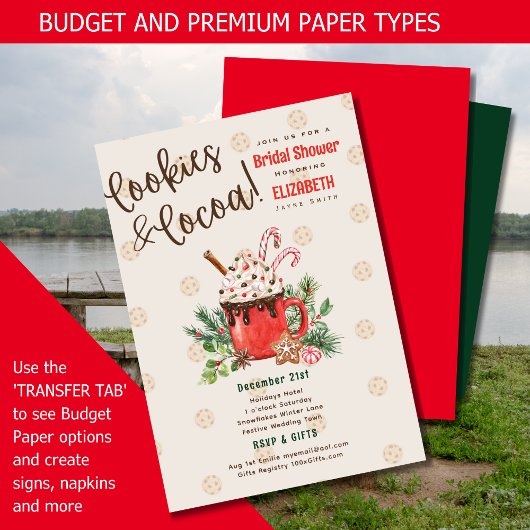 BUDGE Hygge Cookies und Kakao Winter Brautparty