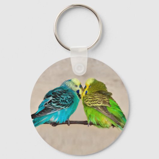 Budgen in der Liebe Keyring Schlüsselanhänger (Vorderseite)
