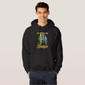 Budgerigar Bird Owner Parakeet  Rather Be With Bud Hoodie (Vorne ganz)