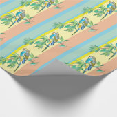 Budgerigar Geschenkpapier (Ecke)