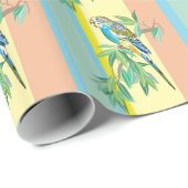 Budgerigar Geschenkpapier (Rolleneckpunkt)