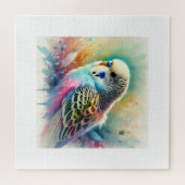 Budgerigar in Colorful Harmony 171024AREF122 - Wat Puzzle (Horizontal)