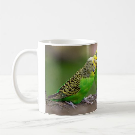 Budgerigar Kaffeetasse (Links)