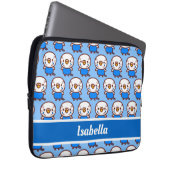 Budgerigar/Kobaltweibchen Laptopschutzhülle (Vorne Rechts)