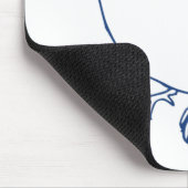 Budgerigar Mousepad (Ecke)