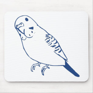 Budgerigar Mousepad