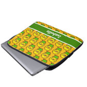 Budgerigar / Normale Weibchen Laptopschutzhülle (Vorne Knopf)