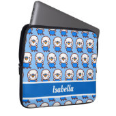 Budgerigar/normales Kobaltmännchen Laptopschutzhülle (Vorne Rechts)