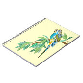 Budgerigar Notizblock (Linke Seite)