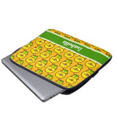 Budgerigar/rezessiver, gepickter Haushalt Laptopschutzhülle (Vorne Knopf)