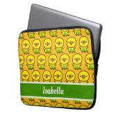 Budgerigar/rezessiver, gepickter Haushalt Laptopschutzhülle (Vorderseite Links)