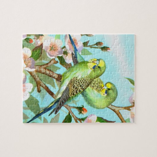 Budgerigars Puzzle (Horizontal)