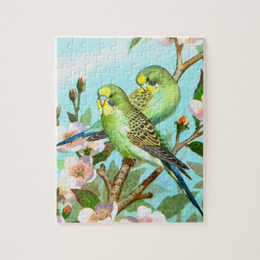 Budgerigars Puzzle (Vertikal)