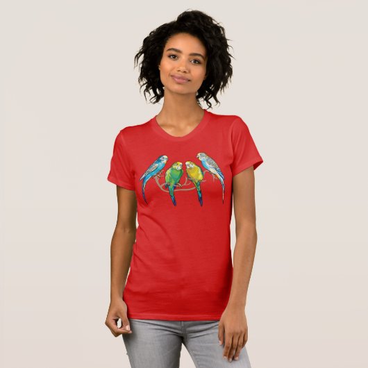 Budgerigars T-Shirt (Vorne ganz)