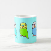 Budgerigars-Tasse Kaffeetasse (Mittel)