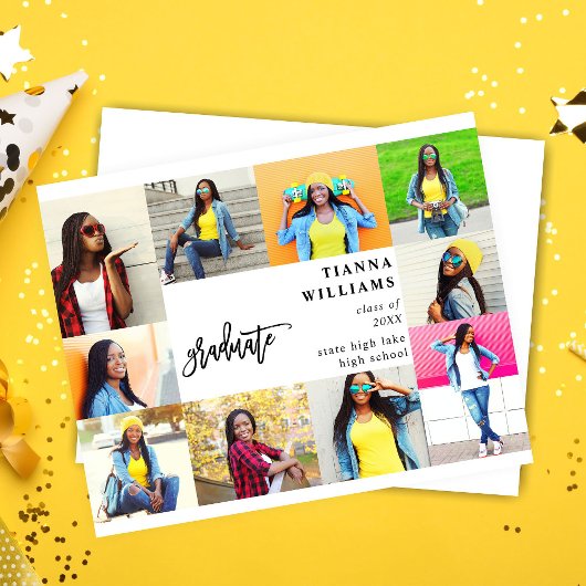 Budget 10 Ankündigung des Abschlusses mit mehreren