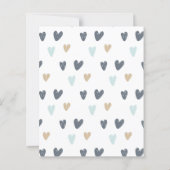 Budget 1 Birthday Blue Boho Rainbow (Rückseite)