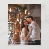 Budget 1 Foto Moderne vertikale 9 Hochzeiten (Rückseite)