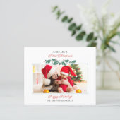 Budget 1 Weihnachtskinderkarte Fotos (Stehend Vorderseite)