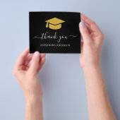 Budget 2022 Abschluss Danke Black Gold Flyer (Gruppe)