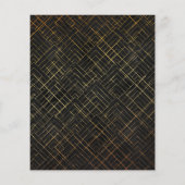 Budget 2023 Kalender Business Modernes Gold Black (Rückseite)