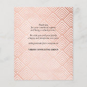 Budget 2023 Kalender Corporate Business Foto Card (Rückseite)