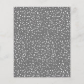 Budget 25 Jahre Jubiläum Silberherz Save the Date (Rückseite)