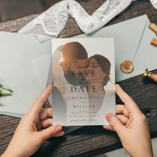 Budget 2 Foto Einfache Hochzeit Save The Date