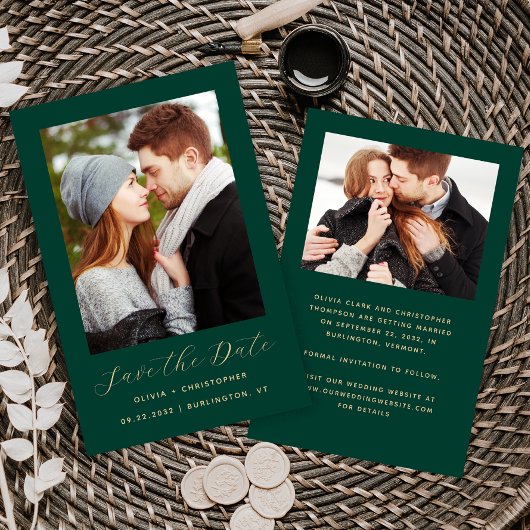 Budget 2-Foto Emerald Gold Save the Date