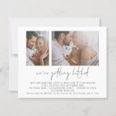 Budget 2 Foto Ersticken von QR-Code Hochzeit (Vorderseite)